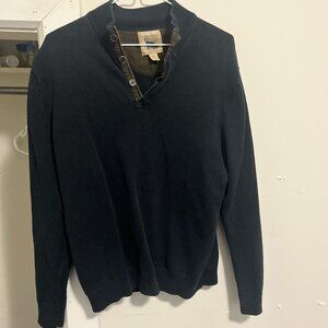 Refectory Mens Quarter zip button up